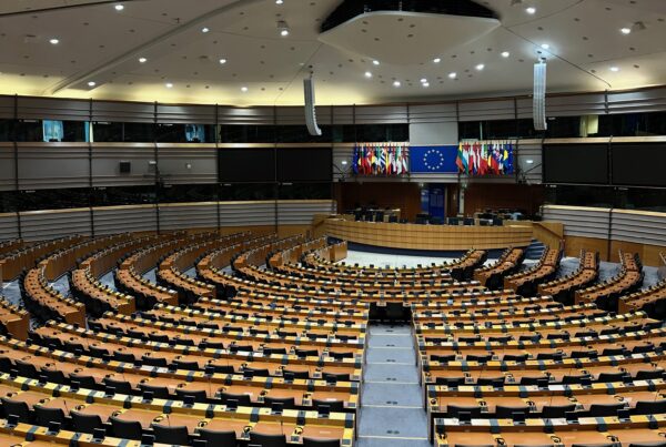 Honors & Awards Page - Picture from the European Parliament in Brussels