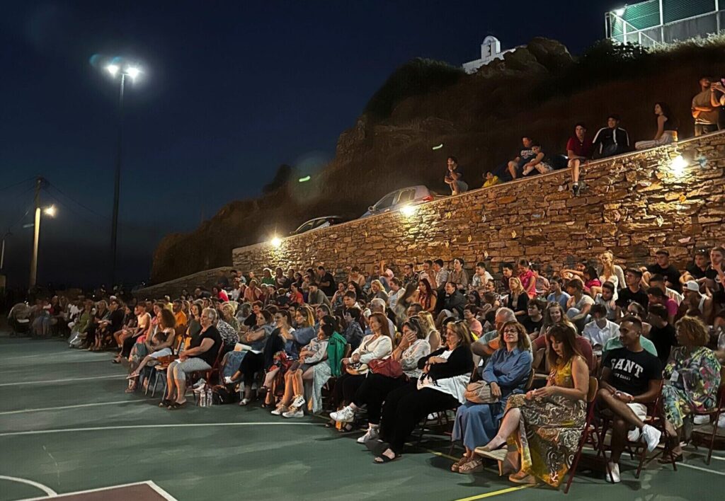 Education Page - Picture from the End of the Year event organised at the Junior & Senior High School of Kea