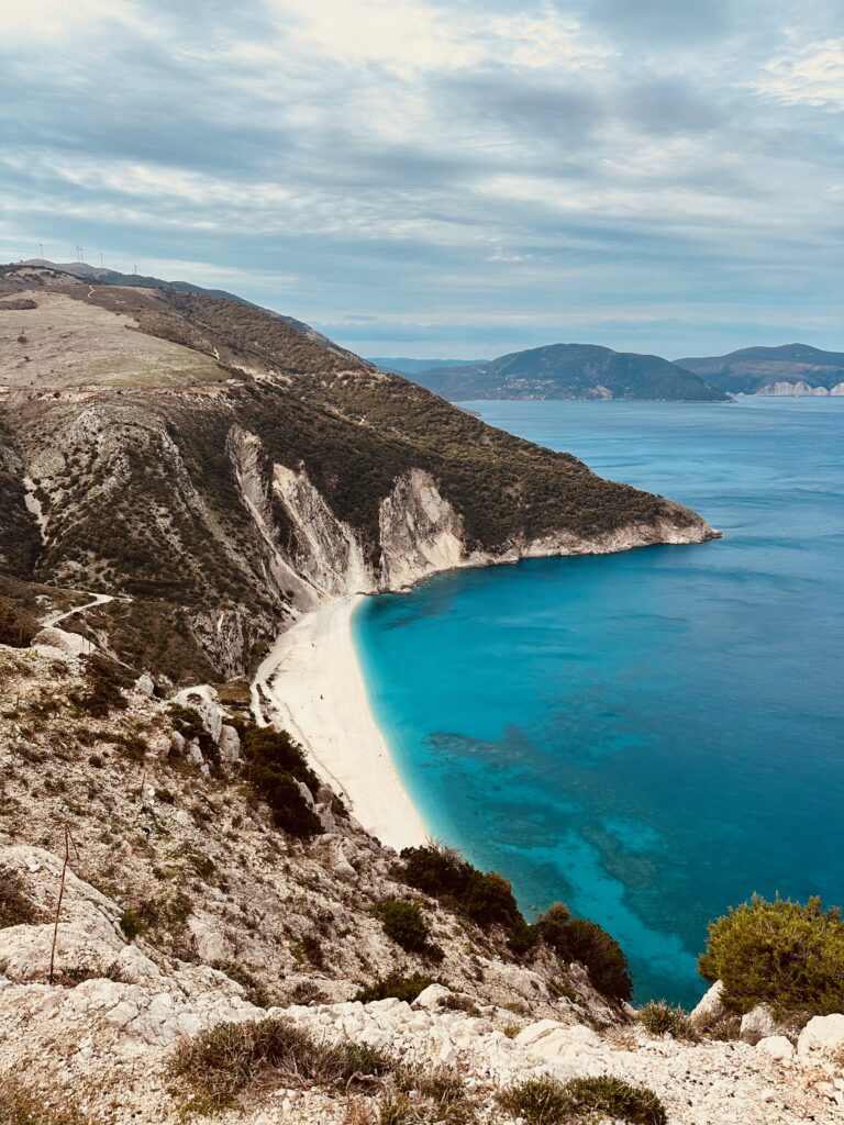 Publications Page - Picture of the Myrtos Beach in Kefallonia, Greece