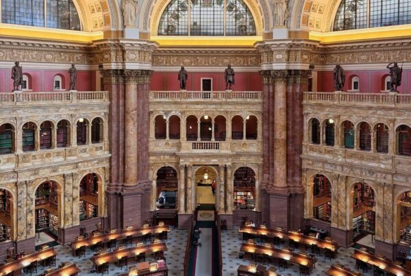 Education Page - Picture of the Library of Congress in Washington, D.C.
