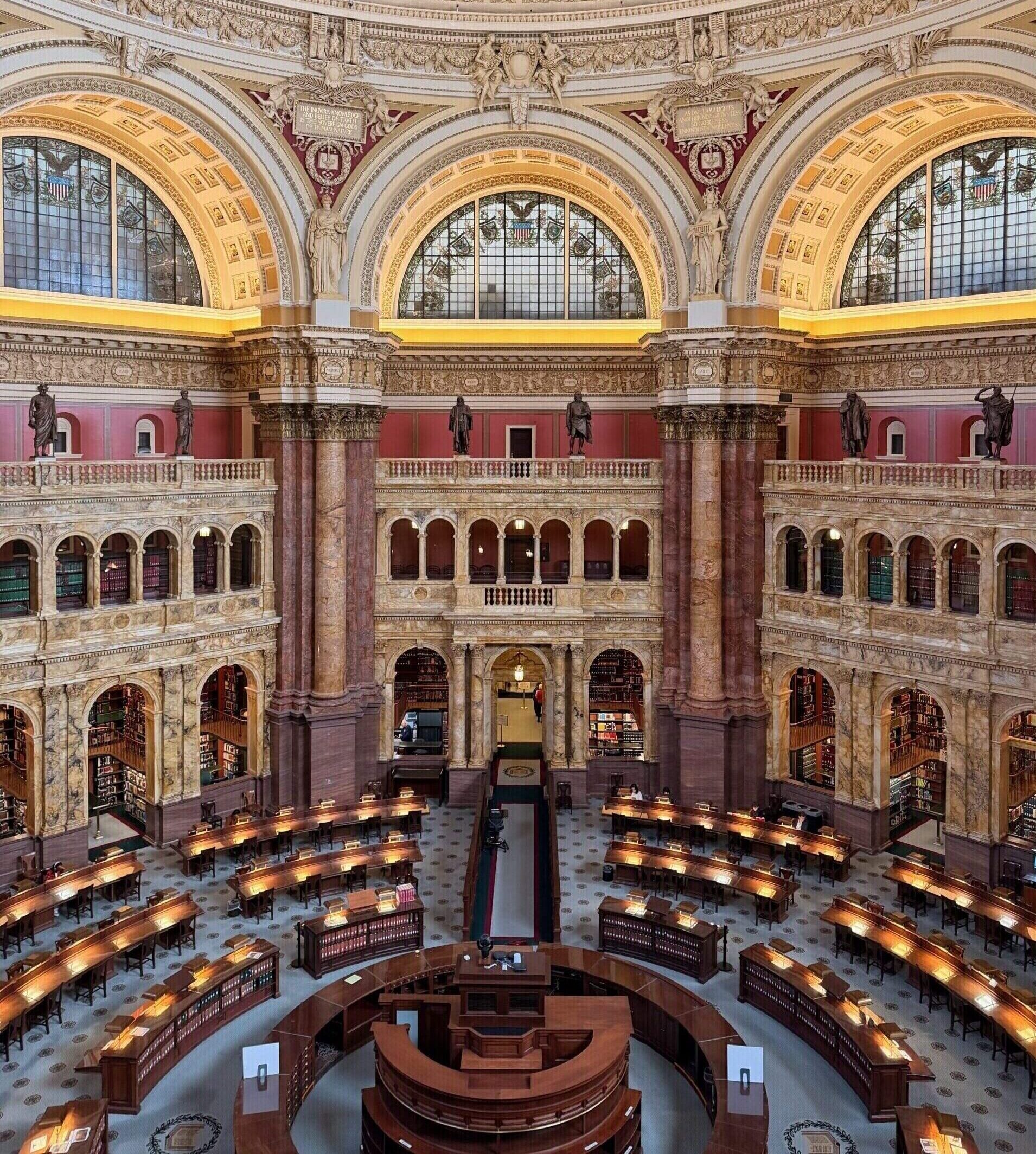 Education Page - Picture of the Library of Congress in Washington, D.C.